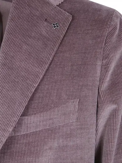 Tagliatore Wool Single-breasted Suit Jacket In Multi