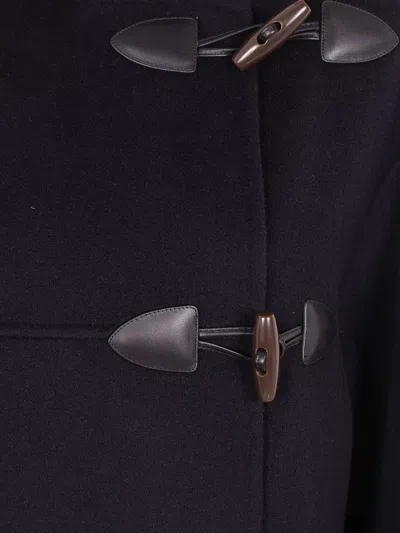 Rohe Wool Cashmere Duffel Coat In Blue