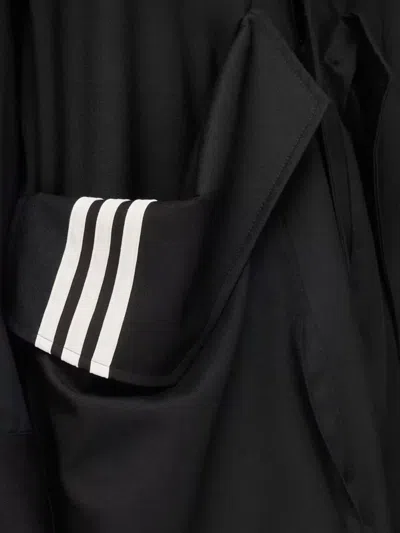 Y-3 Wool Oversized V-neck Coat