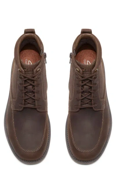 Clarks ® Maplewalk Rise Waterproof Boot In Brown Combi