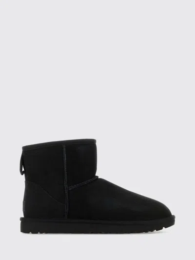Ugg Classic Ultra Mini Suede Boots For Woman In Black