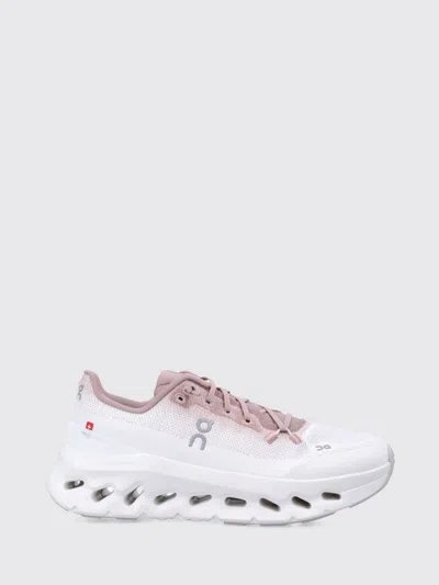 On Running Cloudtilt Lightweight Womans Sneakers In Beige And Violet In Red