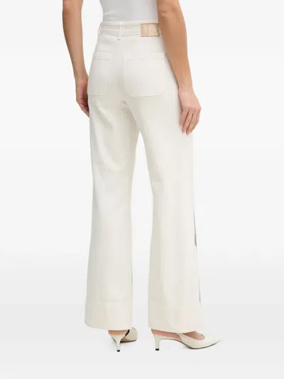 Ouí Front-pocket Jeans In Neutral