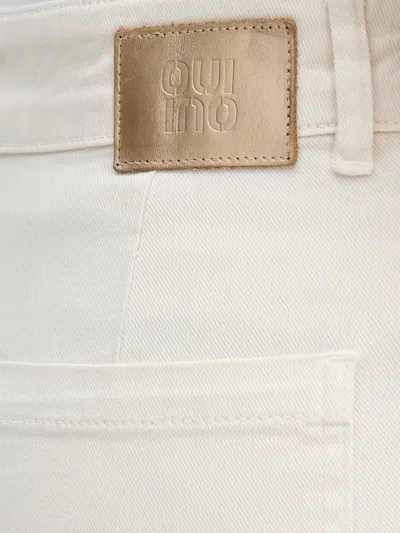 Ouí Front-pocket Jeans In Neutral
