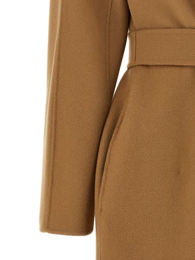 Max Mara Cles Coat In Beige