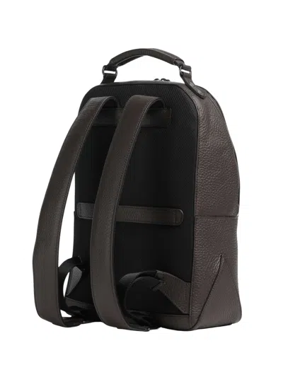 The Bridge Manfredi Backpack In Brown