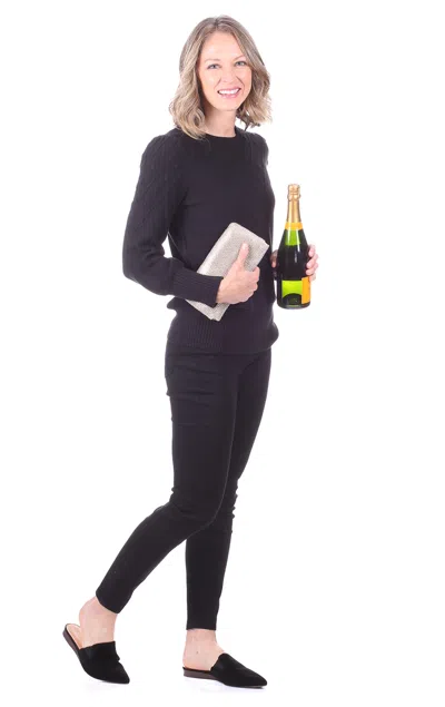 Duffield Lane Teagan Sweater In Black