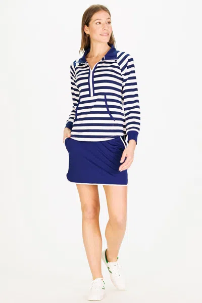 Duffield Lane Active Suzanne Skort In Blue