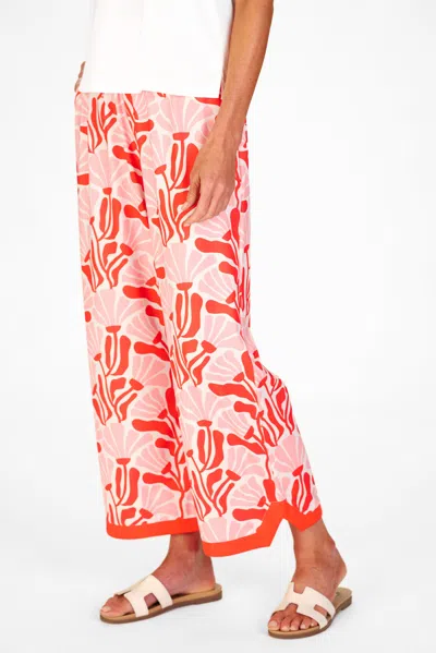 Duffield Lane Juno Pant In Sunset Blossoms