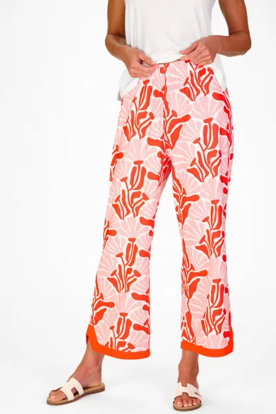 Duffield Lane Juno Pant In Sunset Blossoms