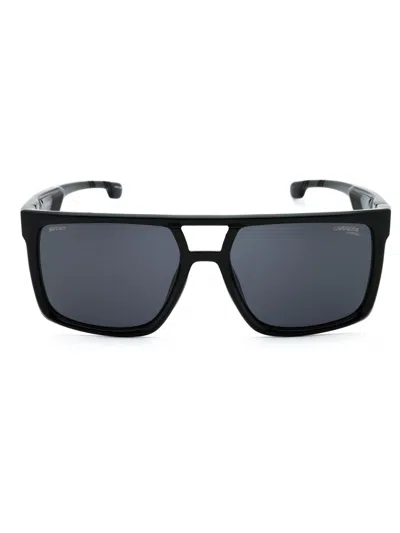Carrera Rectangle-frame Sunglasses In Black/grey