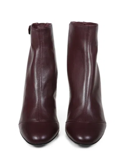 Francesco Russo Button-strap Zip-fastening Ankle Boots In Brown