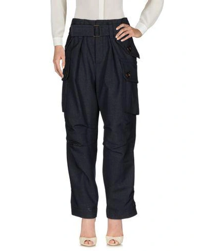 Shop Marc Jacobs Casual Pants In Blue