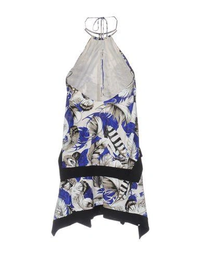 Shop Roberto Cavalli Knee-length Dress In Blue