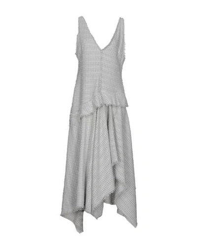 Proenza Schouler Midi Dress In Grey