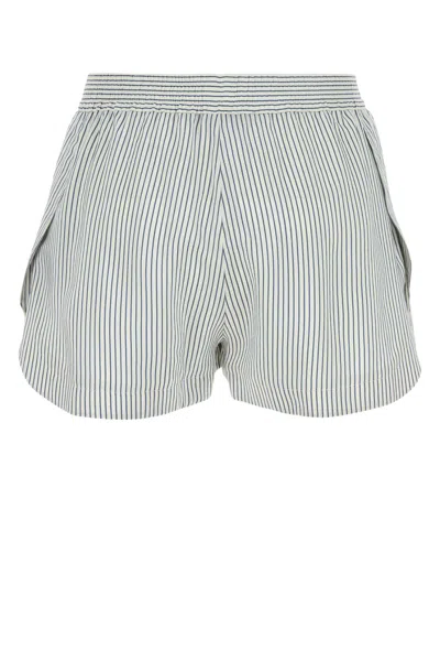 Stella Mccartney Short Shorts In White