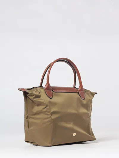 Longchamp Le Pliage Original Small Canvas Handbag In Green