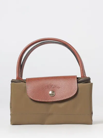 Longchamp Le Pliage Original Small Canvas Handbag In Green