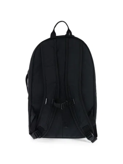 Converse Logo-print Ripstop Backpack In Black