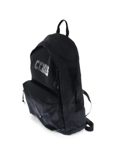 Converse Logo-print Ripstop Backpack In Black