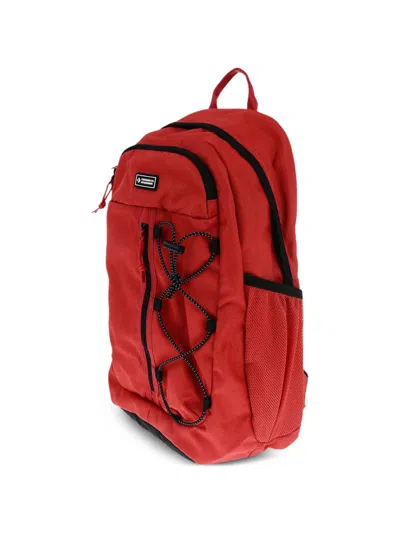 Converse Transition Bungee-cord Backpack In Red