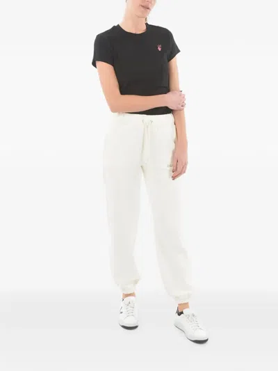 Converse Drawstring Track Pants In White