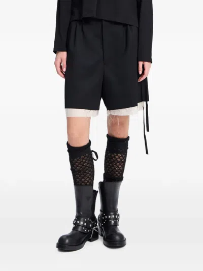Ann Demeulemeester Boa Stud-embellished Ankle Boots In Black