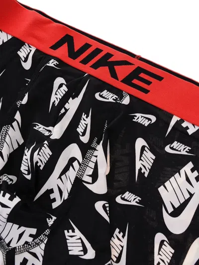 Nike Logo-print Boxers In Black