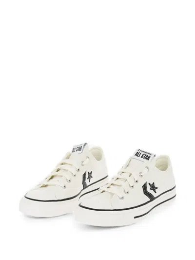 Converse Star Player 76 Canvas Sneakers In White