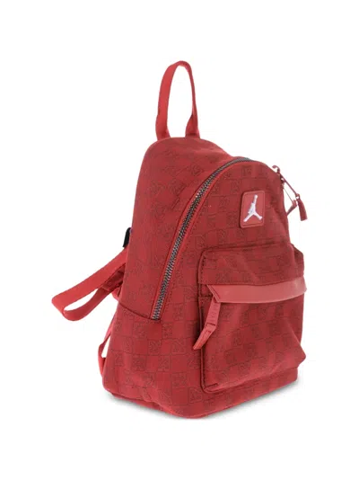 Nike Air Jordan Backpack In Orange