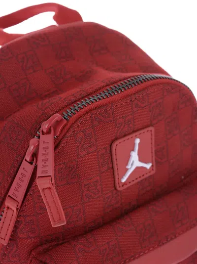 Nike Air Jordan Backpack In Orange