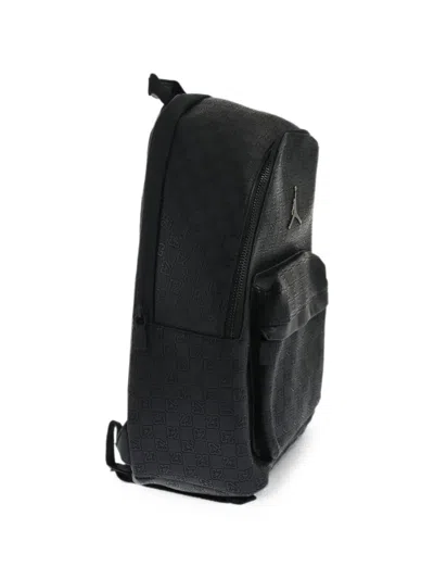Jordan Monogram-pattern Backpack In Orange