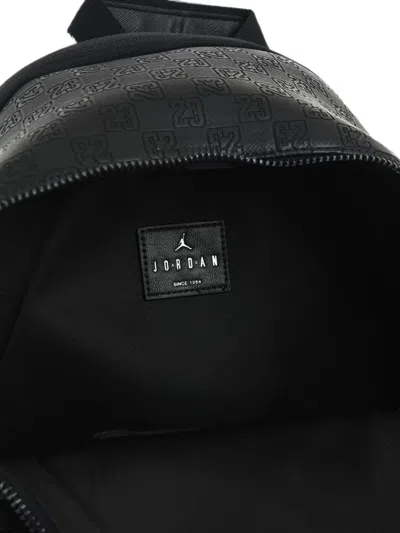 Jordan Monogram-pattern Backpack In Orange