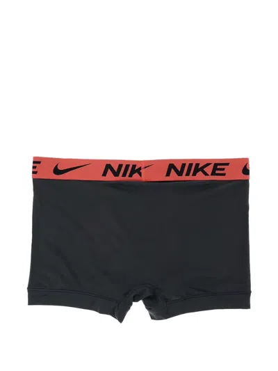 Nike Logo-waistband Boxer Briefs In Black