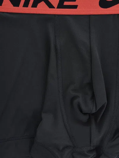 Nike Logo-waistband Boxer Briefs In Black