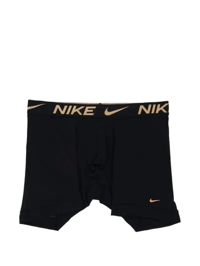 Nike Dri-fit Essential Micro Boxer Briefs In Black