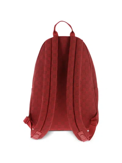 Jordan Monogram-print Backpack In Purple