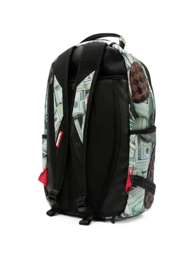 Sprayground Fully Loaded Dollar-print Backpack In Red