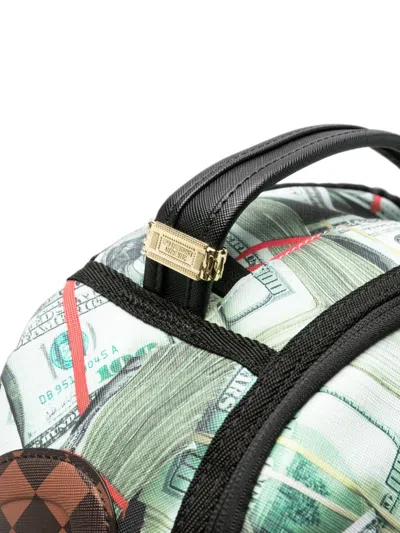 Sprayground Fully Loaded Dollar-print Backpack In Red