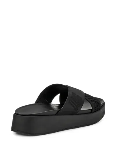 Ugg Emily Mesh Crossover Sandals In Black