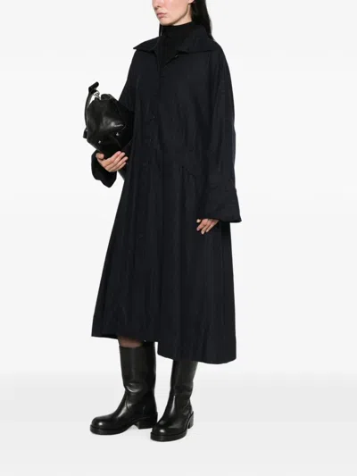 Ricorrrobe Striped Coat In Blue