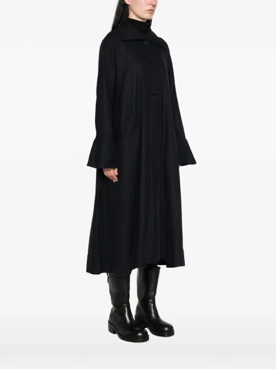 Ricorrrobe Striped Coat In Blue