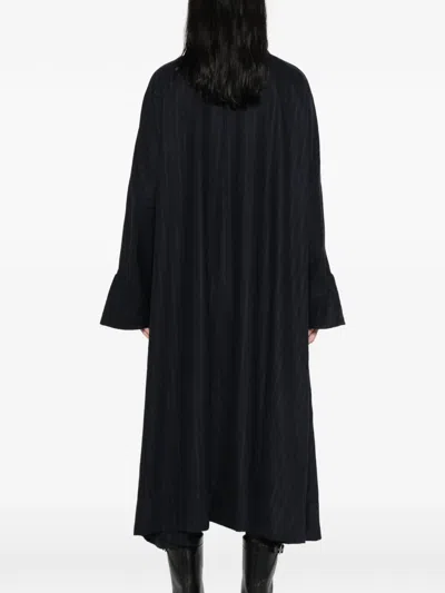 Ricorrrobe Striped Coat In Blue
