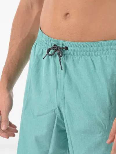 Nike Elasticated Drawstring Swim Shorts In Blue
