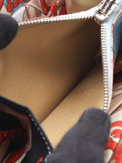 Pre-owned Hermes Azap Compact Wallet In Brown