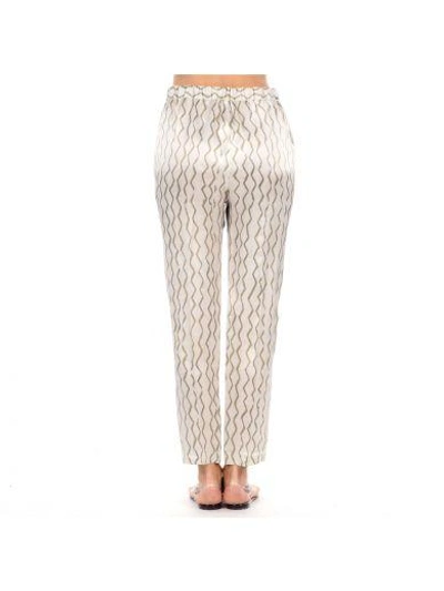 Shop Isabel Marant "sonia" Ecru Pants