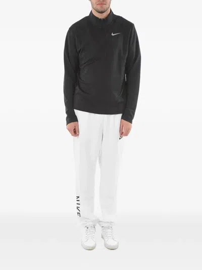 Nike Dri-fit Half-zip Sweatshirt In Black