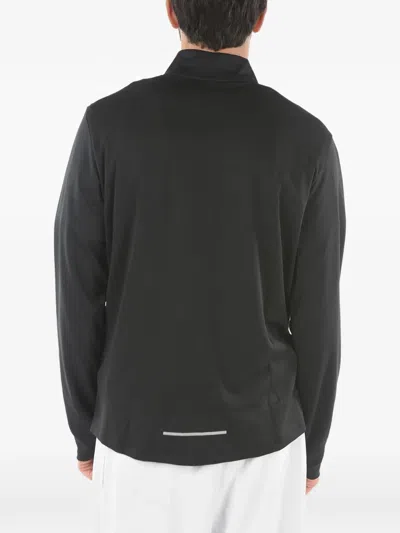 Nike Dri-fit Half-zip Sweatshirt In Black