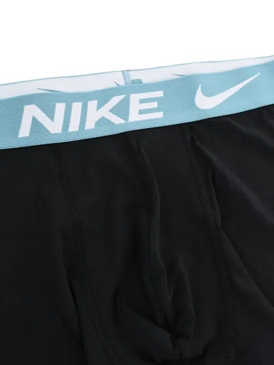 Nike Dri-fit Logo-waistband Boxers In Black