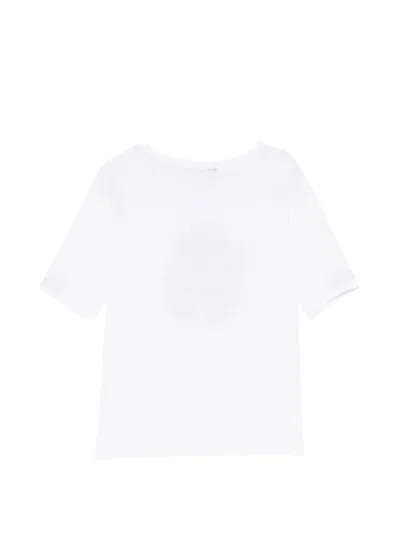 Undercover Rose-print T-shirt In White
